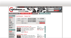Desktop Screenshot of cyklobazar.info